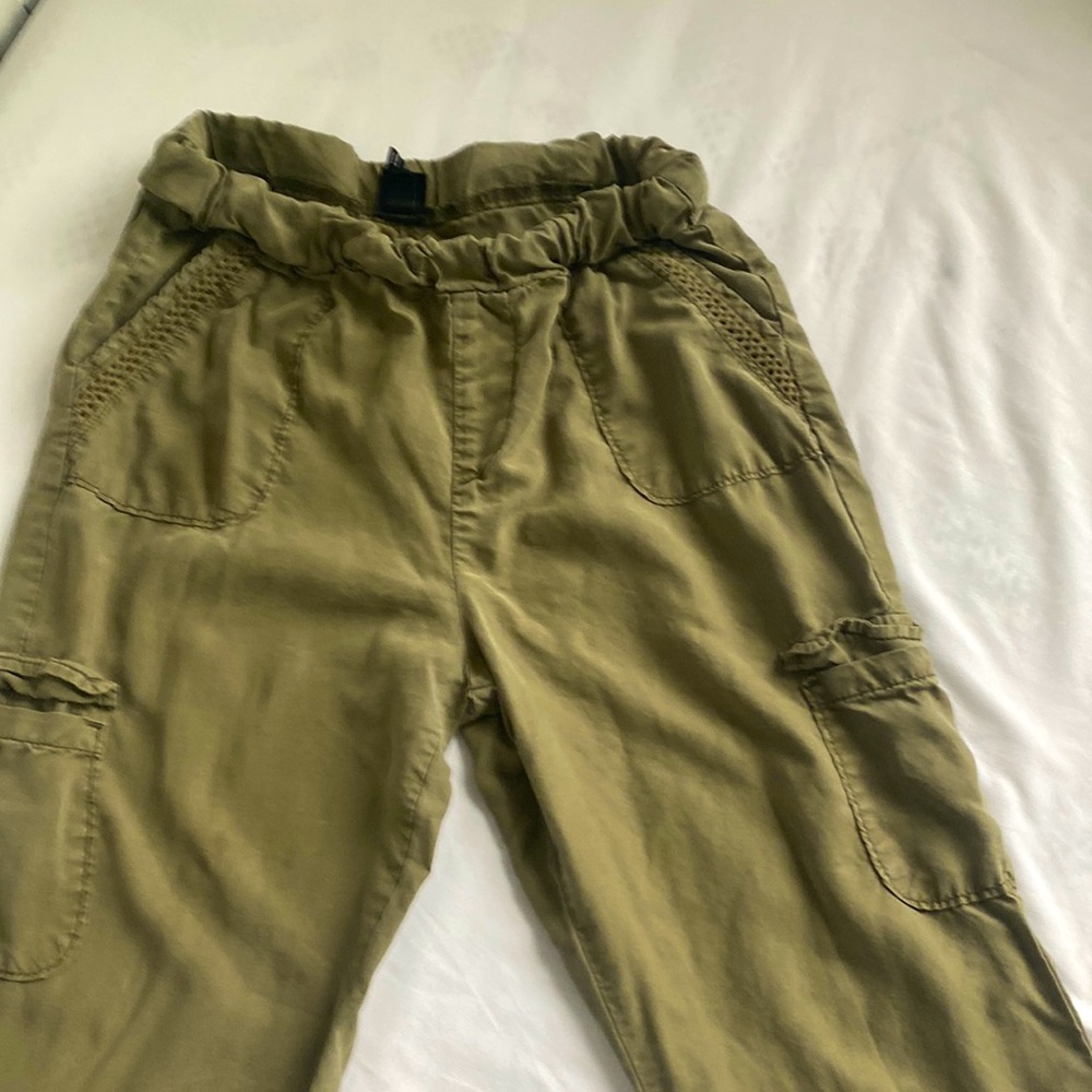 Olive cargo pants